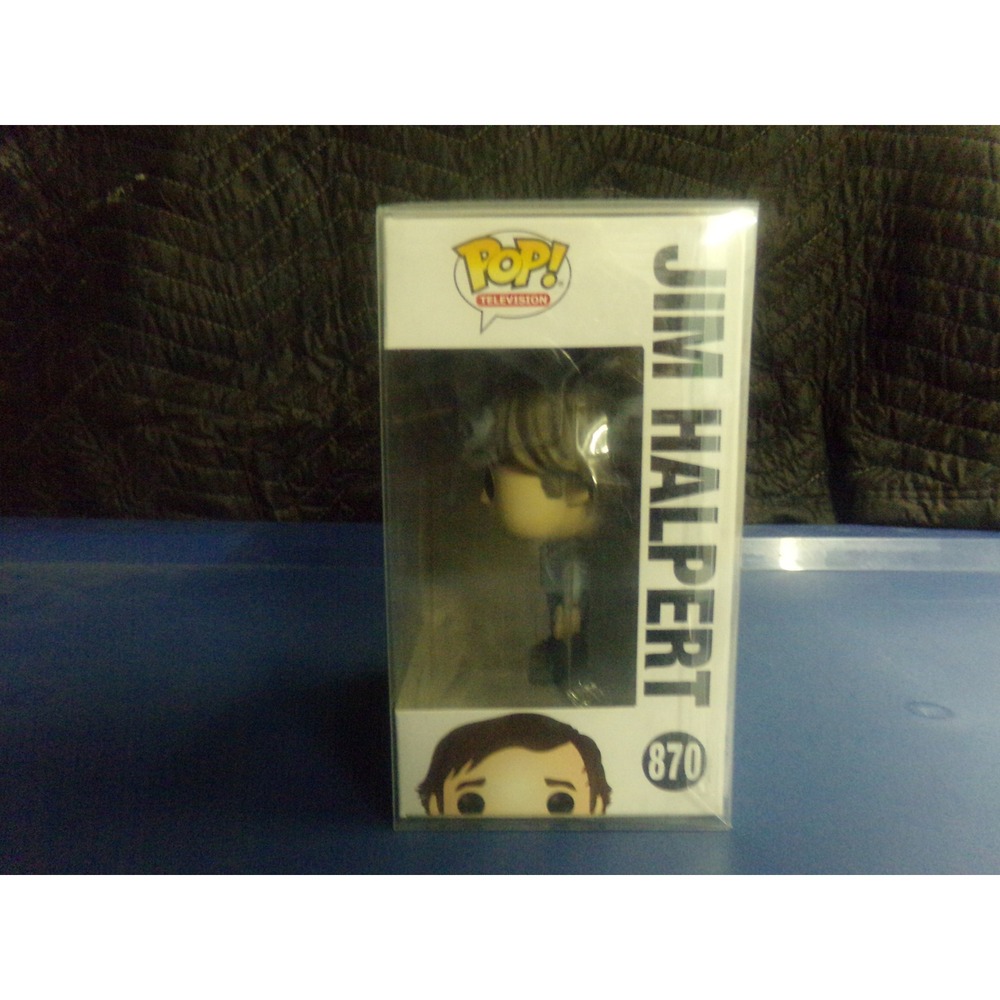 Funko Pop The Office Jim Halpert 870 Vinyl Figure with Protector Case - Picture 2 of 6